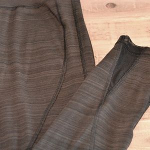 Flirty Brownish Black Workout Pants